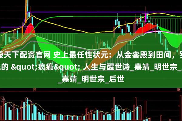 股天下配资官网 史上最任性状元：从金銮殿到田间，罗洪先的 "疯癫" 人生与醒世诗_嘉靖_明世宗_后世