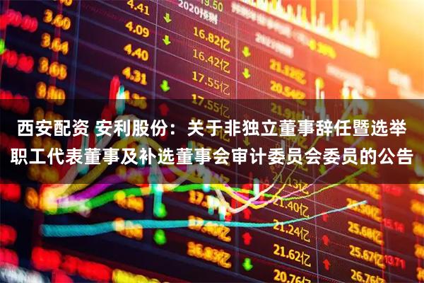 西安配资 安利股份：关于非独立董事辞任暨选举职工代表董事及补选董事会审计委员会委员的公告